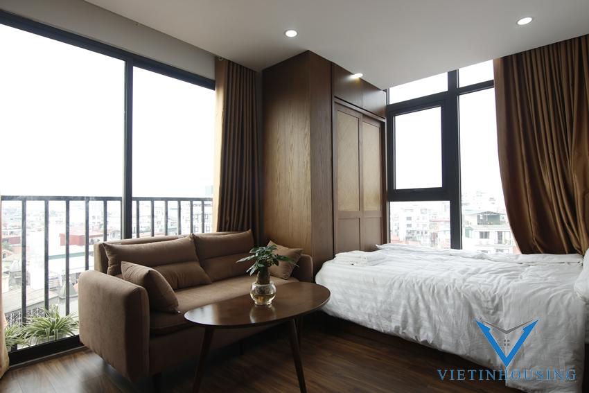 Hanoi市、Ba Dinh区、安いワンルームの部屋があります。